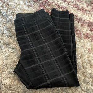 Style & co plaid ponte pant Petite L